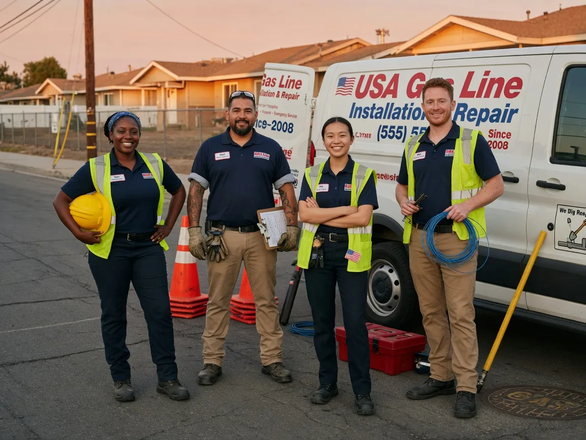 Gas Line Installation company in Hitchita, OK